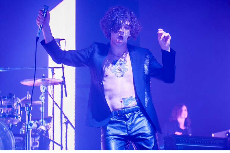 Matthew Healy of The 1975 Matthew Healy of The 1975