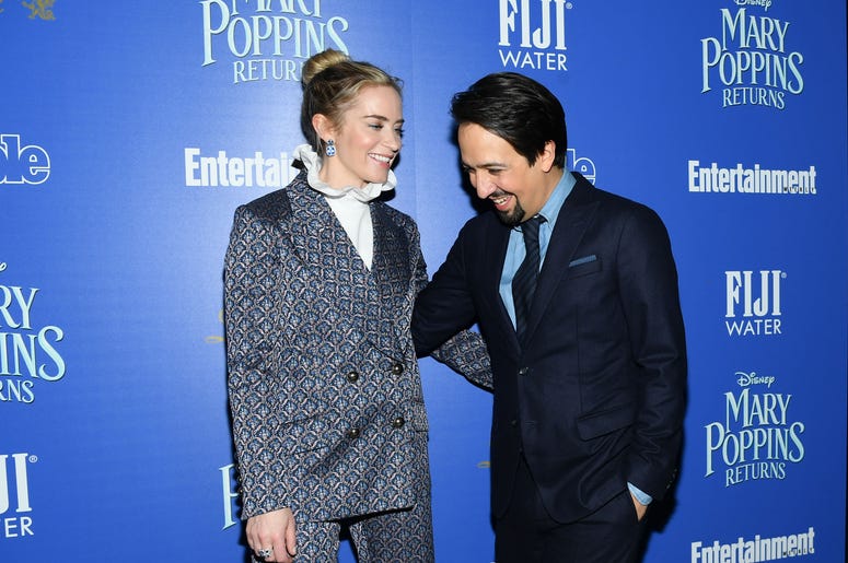 Emily Blunt, Lin Manuel Miranda Emily Blunt, Lin Manuel Miranda