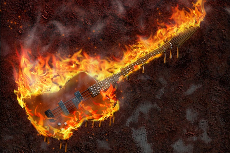 rock guitar