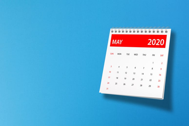May calendar