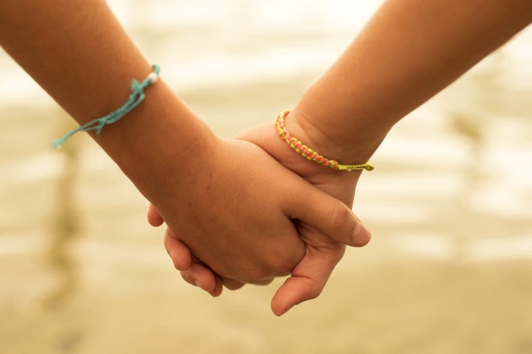 Siblings Holding Hands Siblings Holding Hands