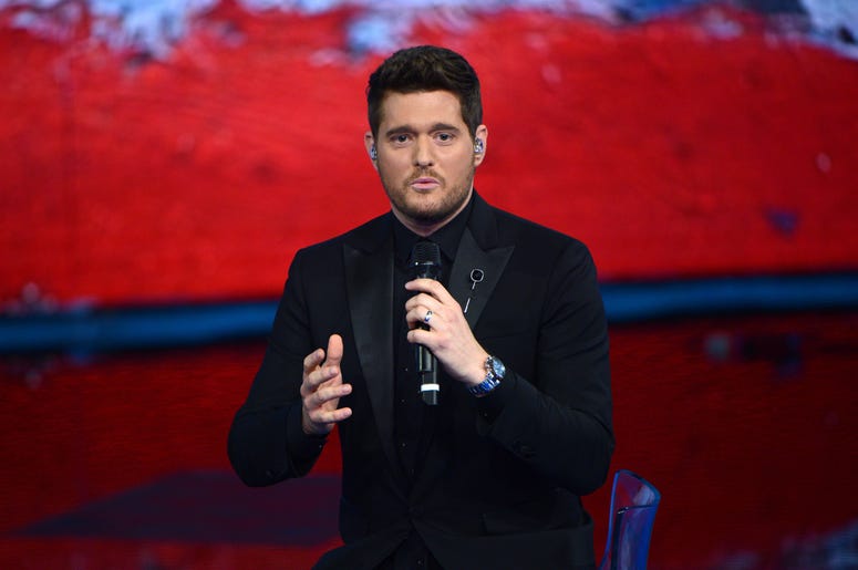 Michael Buble appearing on Che Tempo Che Fa filmed in Milan, Italy. Michael Buble appearing on Che Tempo Che Fa filmed in Milan, Italy.