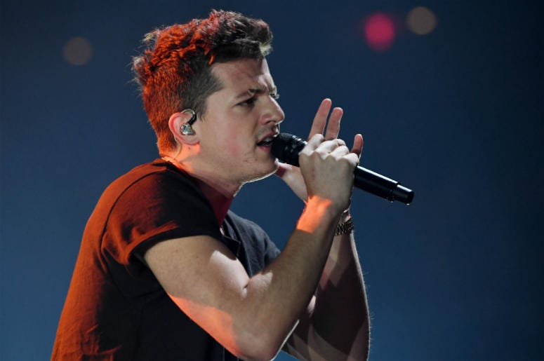 Charlie Puth July 26, 2017; Miami, FL, USA; Recording artist Charlie Puth performs at the American Airlines Arena.