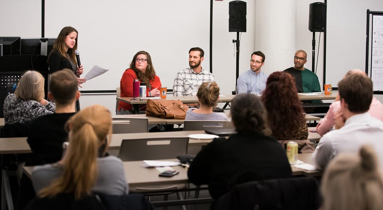 Green Philly hosted a panel of experts to discuss the “state of sustainability” in Philly and where improvements can be made. Green Philly panel
