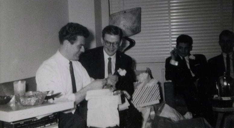 LGBT archivists in Philadelphia and California are trying to identify two men photographed on their wedding day at a time when gay marriage was considered taboo.