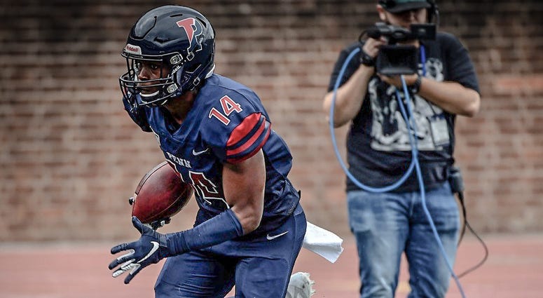 Penn sophomore wide receiver Rory Starkey Jr. has six touchdown catches this season. Penn wide receiver Rory Starkey Jr.