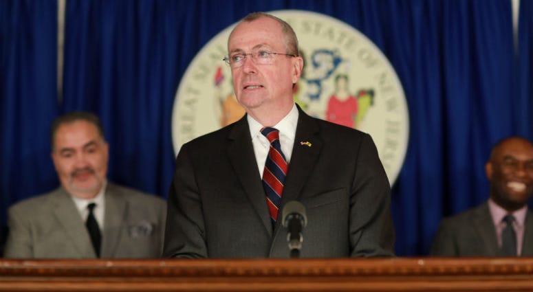 Governor Murphy holds a press conference with advocates, community and faith leaders on impact of marijuana legalization and expungement legislation in Trenton on Thursday, March 21, 2019. Governor Murphy holds a press conference with advocates, community and faith leaders on impact of marijuana legalization and expungement legislation in Trenton.