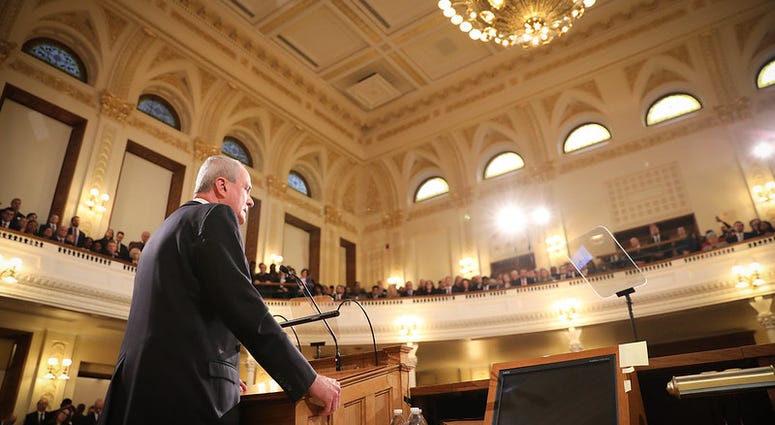 Governor Phil Murphy delivers his second State of the State address in Trenton on January 14, 2020. Governor Phil Murphy delivers his second State of the State address in Trenton on January 14, 2020.