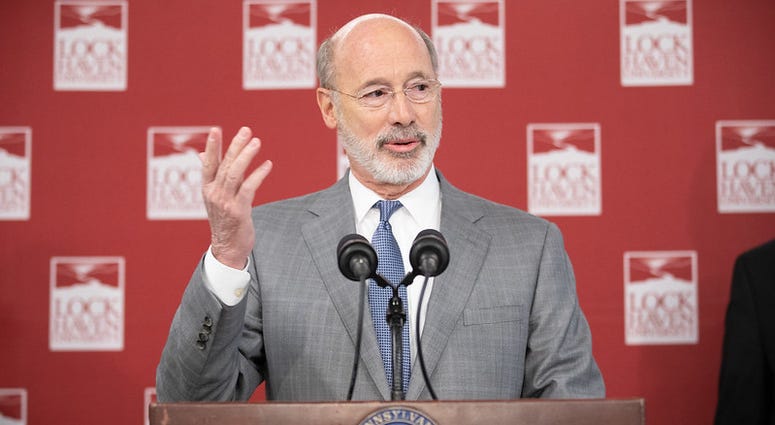 Gov. Tom Wolf visited Lock Haven University to launch a tour of the 14 state-owned universities and discuss his proposal to help thousands of low- and middle-class students afford their dream of a college education. Gov. Tom Wolf visited Lock Haven University to launch a tour of the 14 state-owned universities and discuss his proposal to help thousands of low- and middle-class students afford their dream of a college education.