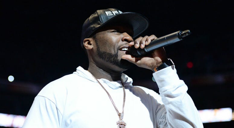 Recording artist 50 Cent introduces the Phoenix Suns starting lineup prior to the game against Portland Trail Blazers at Talking Stick Resort Arena, Dec 11, 2015 Recording artist 50 Cent introduces the Phoenix Suns starting lineup prior to the game against Portland Trail Blazers at Talking Stick Resort Arena, Dec 11, 2015