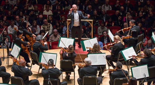 Yannick Nézet-Séguin of The Philadelphia Orchestra The Philadelphia Orchestra