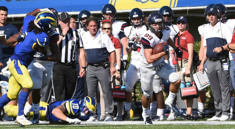 Sophomore wide receiver Ryan Cragun leads Penn with 36 catches this season for 604 yards. Sophomore wide receiver Ryan Cragun leads Penn with 36 catches this season for 604 yards.