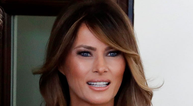 Melania Trump announces her initiatives as first lady. Melania Trump announces her initiatives as first lady.