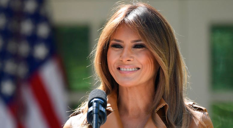 The White House says Melania Trump is hospitalized after undergoing a procedure to treat a benign kidney condition. The White House says Melania Trump is hospitalized after undergoing a procedure to treat a benign kidney condition.