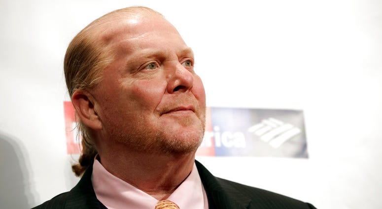 In this Wednesday, April 19, 2017, file photo, chef Mario Batali attends an awards event in New York. Chef Mario Batali