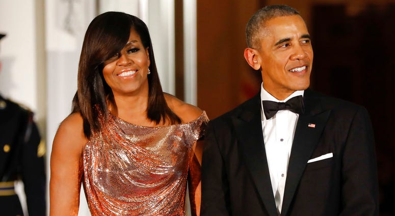 Netflix says that it has reached a deal with Barack and Michelle Obama to produce material for the streaming service. Michelle and Barack Obama