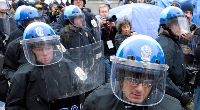Government and police officials in the nation’s capital say they are confident the city can manage to host this weekend’s planned white nationalist rally without violence. DC Riot Police
