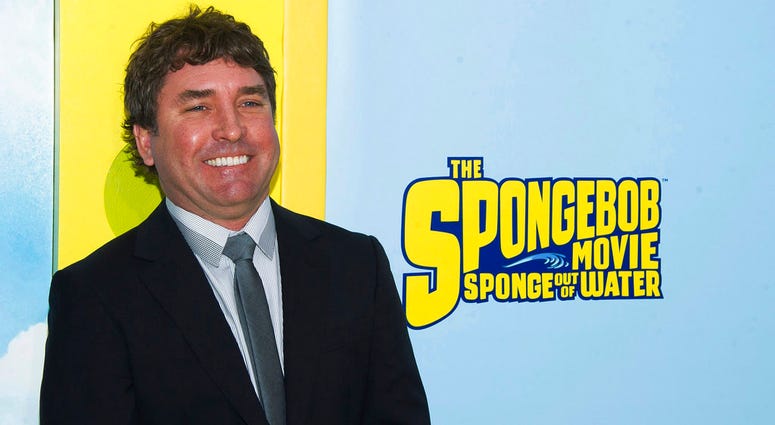FILE - In this Jan. 31, 2015 file photo, SpongeBob SquarePants creator Stephen Hillenburg attends the world premiere of "The SpongeBob Movie: Sponge Out Of Water" in New York. FILE - In this Jan. 31, 2015 file photo, SpongeBob SquarePants creator Stephen Hillenburg attends the world premiere of "The SpongeBob Movie: Sponge Out Of Water" in New York.