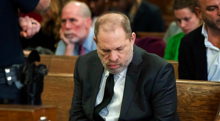 Harvey Weinstein appears in court, Friday, Jan. 25, 2019, in New York. Harvey Weinstein