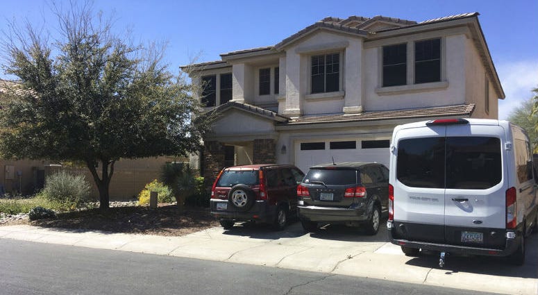 The home of Machelle Hobson in Maricopa, Ariz., is pictured on Wednesday, March 20, 2019. The home of Machelle Hobson in Maricopa, Ariz.