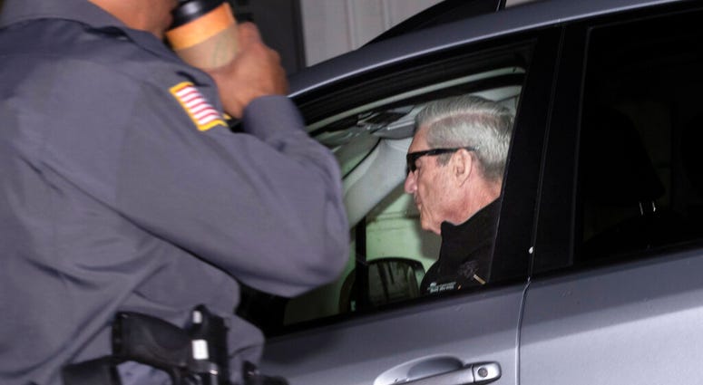 Special counsel Robert Mueller arrives at his office in Washington, Monday, April 15, 2019. Special counsel Robert Mueller