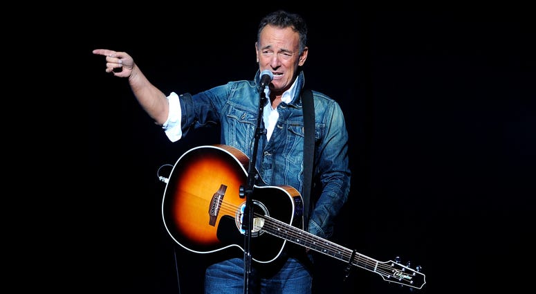 In this Nov. 5, 2018 file photo, Bruce Springsteen performs at the 12th annual Stand Up For Heroes benefit concert at the Hulu Theater at Madison Square Garden in New York. Bruce Springsteen