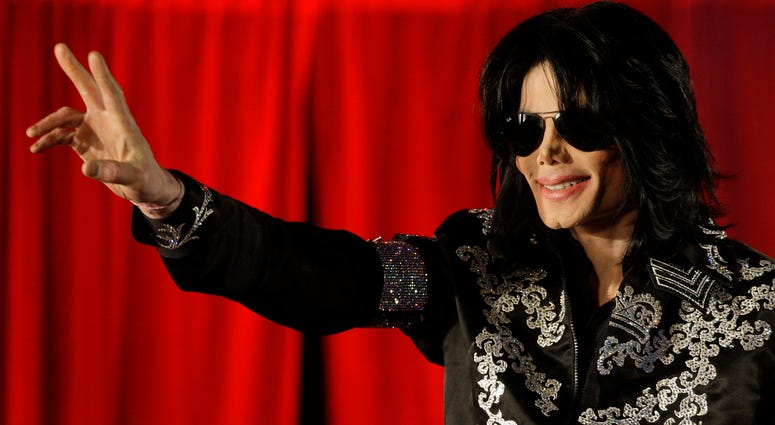 This March 5, 2009 file photo shows Michael Jackson as he announces ten live concerts at the London O2 Arena in south London. Tuesday, June 25, 2019, marks the tenth anniversary of Jackson's death. This March 5, 2009 file photo shows Michael Jackson as he announces ten live concerts at the London O2 Arena in south London. Tuesday, June 25, 2019, marks the tenth anniversary of Jackson's death.
