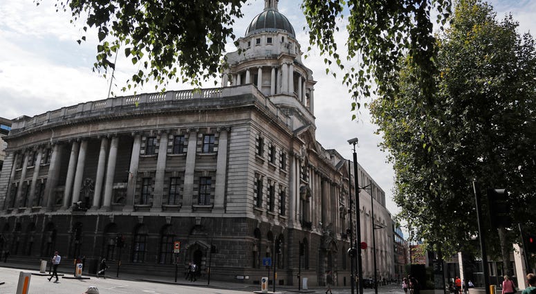 The Old Bailey, Central Criminal Court, in London, Thursday, Aug. 8, 2019. A 17-year old boy will appear at The Old Bailey charged with attempted murder of a young boy aged six who was thrown off a balcony at the Tate Modern art gallery on Sunday Aug. 4. The Old Bailey, Central Criminal Court, in London, Thursday, Aug. 8, 2019. A 17-year old boy will appear at The Old Bailey charged with attempted murder of a young boy aged six who was thrown off a balcony at the Tate Modern art gallery on Sunday Aug. 4.