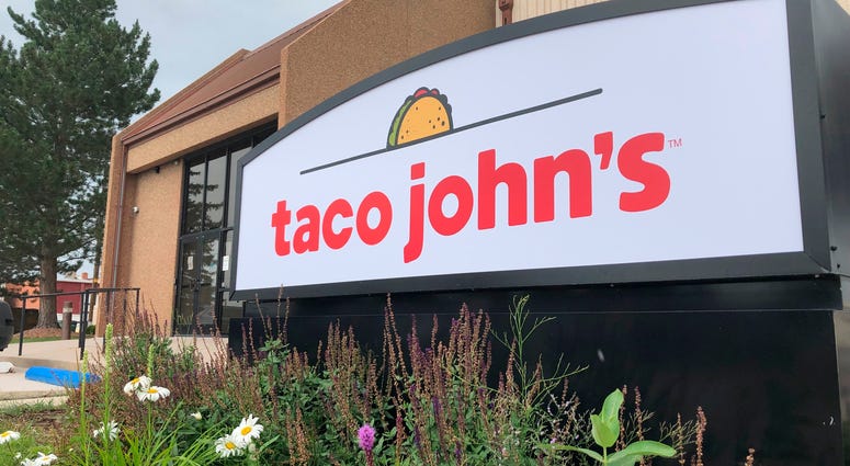 In this Aug. 1, 2019 photo the corporate headquarters of Cheyenne-based Taco John's, which has nearly 400 locations in 23 states, is seen in Cheyenne, Wyo. In this Aug. 1, 2019 photo the corporate headquarters of Cheyenne-based Taco John's, which has nearly 400 locations in 23 states, is seen in Cheyenne, Wyo.