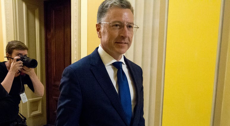 Kurt Volker, a former special envoy to Ukraine, is leaving after a closed-door interview with House investigators as House Democrats proceed with the impeachment investigation of President Donald Trump. Kurt Volker, a former special envoy to Ukraine, is leaving after a closed-door interview with House investigators as House Democrats proceed with the impeachment investigation of President Donald Trump.