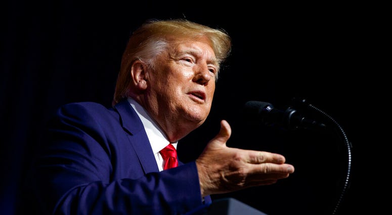 President Donald Trump speaks at the 2019 Second Step Presidential Justice Forum at Benedict College, Friday, Oct. 25, 2019 President Donald Trump speaks at the 2019 Second Step Presidential Justice Forum at Benedict College, Friday, Oct. 25, 2019