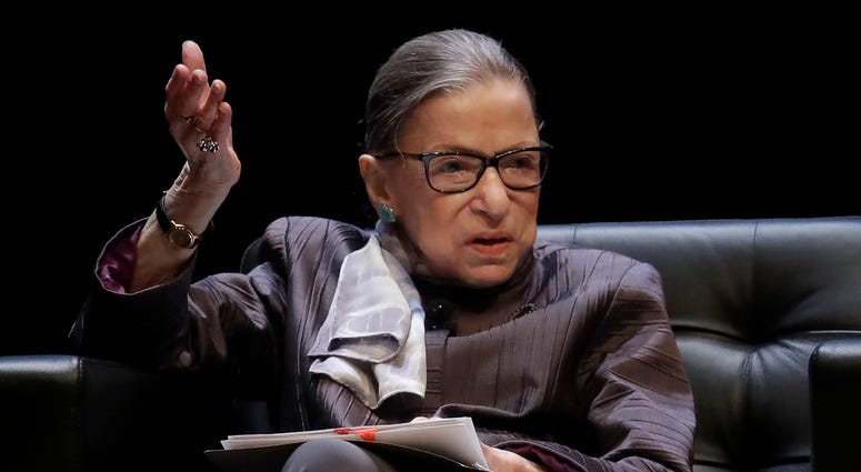 U.S. Supreme Court Justice Ruth Bader Ginsburg File photo of U.S. Supreme Court Justice Ruth Bader Ginsburg