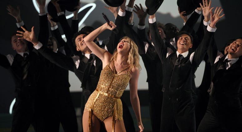 Taylor Swift, winner of the artist of the decade award, performs a medley at the American Music Awards on Sunday, Nov. 24, 2019, at the Microsoft Theater in Los Angeles. Taylor Swift, winner of the artist of the decade award, performs a medley at the American Music Awards on Sunday, Nov. 24, 2019, at the Microsoft Theater in Los Angeles.