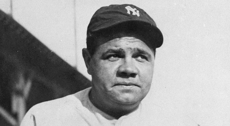 File photo of Babe Ruth. The bat used by the legendary baseball player to hit his 500th home run was auctioned on Saturday, Dec. 14, 2019 for more than $1 million. File photo of Babe Ruth. The bat used by the legendary baseball player to hit his 500th home run was auctioned on Saturday, Dec. 14, 2019 for more than $1 million.