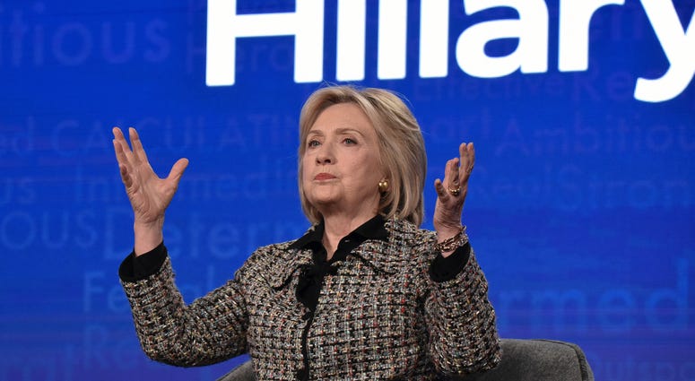 Hillary Clinton participates in the Hulu "Hillary" panel during the Winter 2020 Television Critics Association Press Tour, on Friday, Jan. 17, 2020, in Pasadena, Calif. Hillary Clinton participates in the Hulu "Hillary" panel during the Winter 2020 Television Critics Association Press Tour, on Friday, Jan. 17, 2020, in Pasadena, Calif.