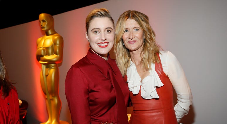 Greta Gerwig, left, and Laura Dern attend the 92nd Academy Awards Nominees Luncheon at the Loews Hotel on Monday, Jan. 27, 2020, in Los Angeles. Greta Gerwig, left, and Laura Dern attend the 92nd Academy Awards Nominees Luncheon at the Loews Hotel on Monday, Jan. 27, 2020, in Los Angeles.