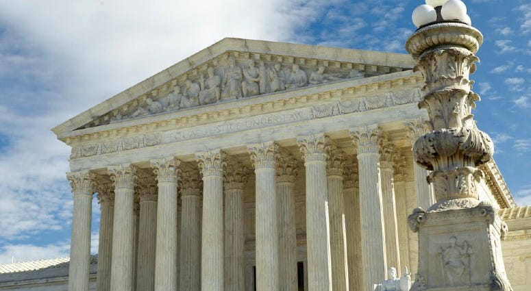 The Supreme Court in Washington. The Supreme Court in Washington.