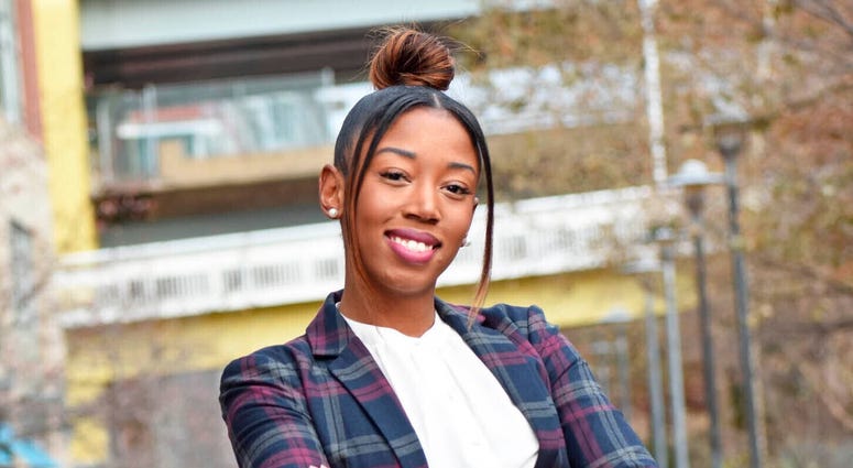 This Nov. 23, 2019 photo shows Pittsburgh Post-Gazette reporter Alexis Johnson in Pittsburgh. This Nov. 23, 2019 photo shows Pittsburgh Post-Gazette reporter Alexis Johnson in Pittsburgh.