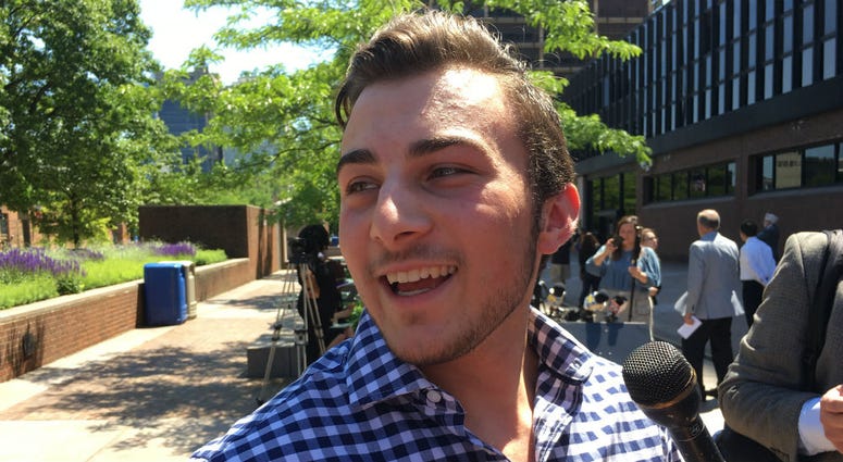 Student Aiden DeStefano shared his story with the ACLU of Pennsylvania, which defended transgender students in the Boyertown School District. Student Aiden DeStefano