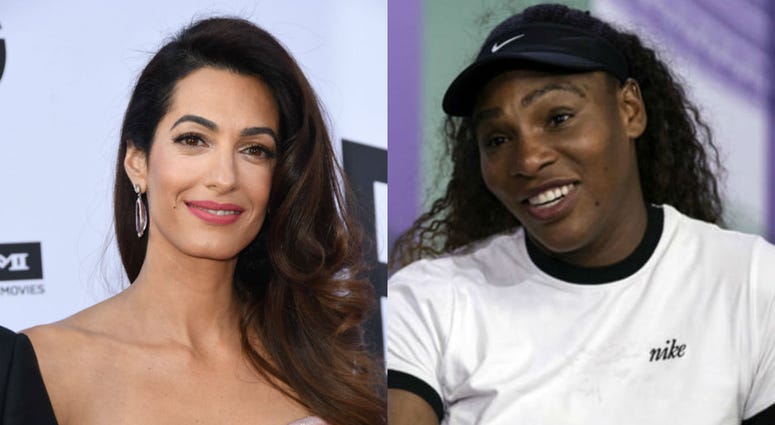 Amal Clooney and Serena Williams are among the women giving keynote speeches at the 15th annual Pennsylvania Conference for Women. Amal Clooney and Serena Williams