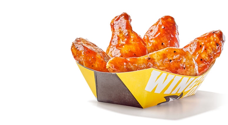 Buffalo Wild Wings' new flavor is BBQ Pumpkin Ale Sauce. BBQ Pumpkin Ale Sauce wings