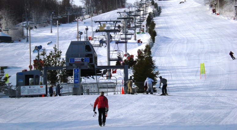 A ski lift at Bear Creek Mountain A ski lift at Bear Creek Mountain