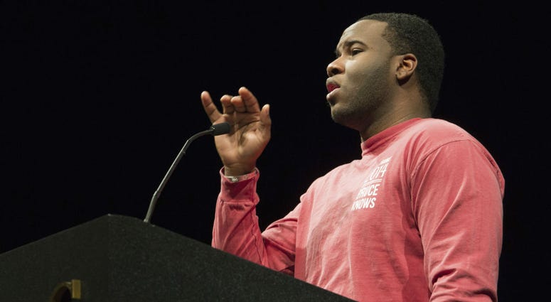 This March 24, 2014, file photo provided by Harding University in Searcy, Ark., shows Botham Jean, speaking at the university. This March 24, 2014, file photo provided by Harding University in Searcy, Ark., shows Botham Jean, speaking at the university.