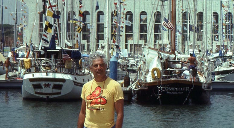 Jay Lloyd on assignment in Cadiz, Spain in 1992 Jay Lloyd on assignment in Cadiz, Spain