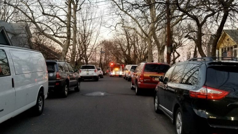 Investigators are searching for a man who reportedly broke into a Collingswood home, attacked one occupant and tied another victim up before setting the house on fire. Investigators are searching for a man who reportedly broke into a Collingswood home, attacked one occupant and tied another victim up before setting the house on fire.