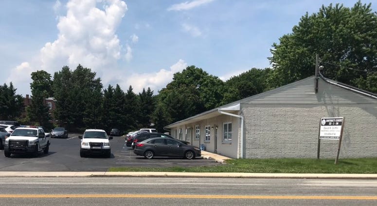 Authorities say one person has been shot dead at the district courthouse in Linwood, Delaware County, on June 28, 2019. Authorities say one person has been shot dead at the district courthouse.