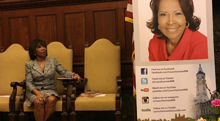Councilwoman Blondell Reynolds Brown has withdrawn as a co-sponsor of the bill to reduce the sweetened beverage tax. Councilwoman Blondell Reynolds Brown has withdrawn as a co-sponsor of the bill to reduce the sweetened beverage tax.