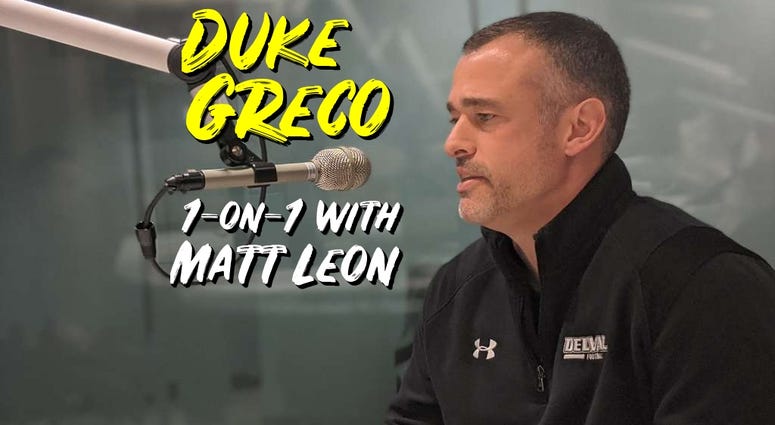Delaware Valley University head coach Duke Greco. Delaware Valley University head coach Duke Greco.