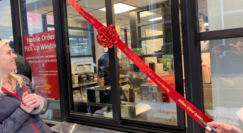 The opening of a new Wawa in Center City. The opening of a new Wawa in Center City.
