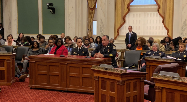 Philadelphia Police Commissioner Danielle Outlaw at her first City Council hearing. Philadelphia Police Commissioner Danielle Outlaw at her first City Council hearing.
